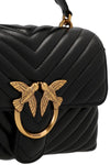 big lady love bag puff chevron handbag in chevron nappa
