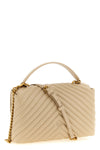 classic love bag puff handbag in quilted nappa leather
