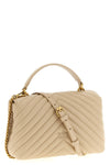 mini lady love puff handbag in quilted nappa leather