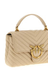 mini lady love puff handbag in quilted nappa leather