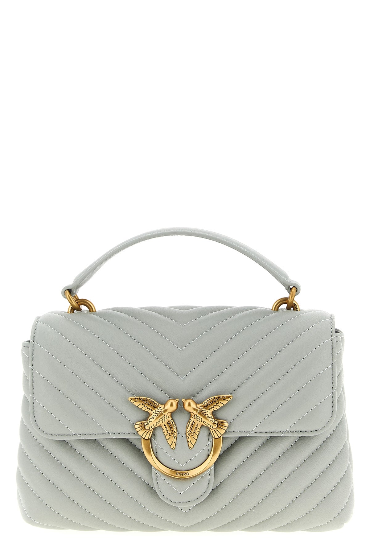 mini lady love puff quilted nappa leather handbag