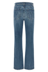 the kick it mother jeans redefine the everyday silhouette through a high-waisted