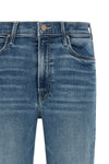 the kick it mother jeans redefine the everyday silhouette through a high-waisted