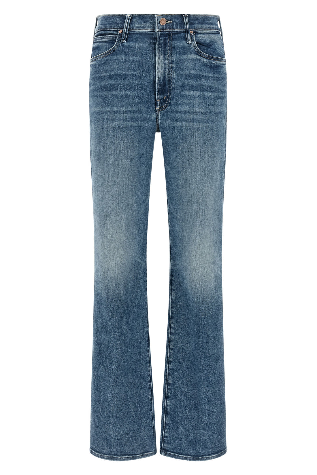 MOTHER 24 the kick it mother jeans redefine the everyday silhouette through a high-waisted