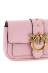 pocket love one silk leather crossbody bag