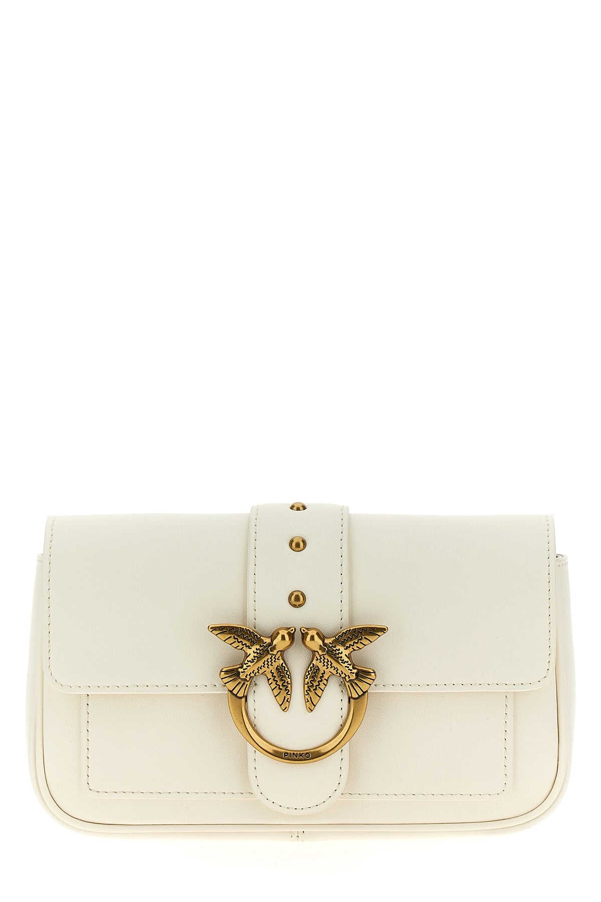 pocket love one crossbody bag in silk-touch leather