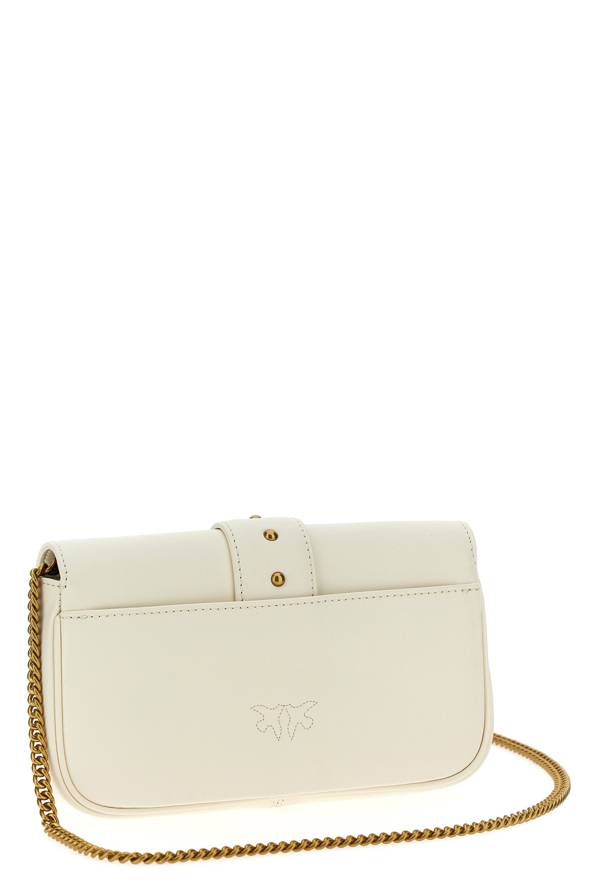 pocket love one crossbody bag in silk-touch leather