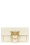 love simply wallet on chain in silk-touch leather