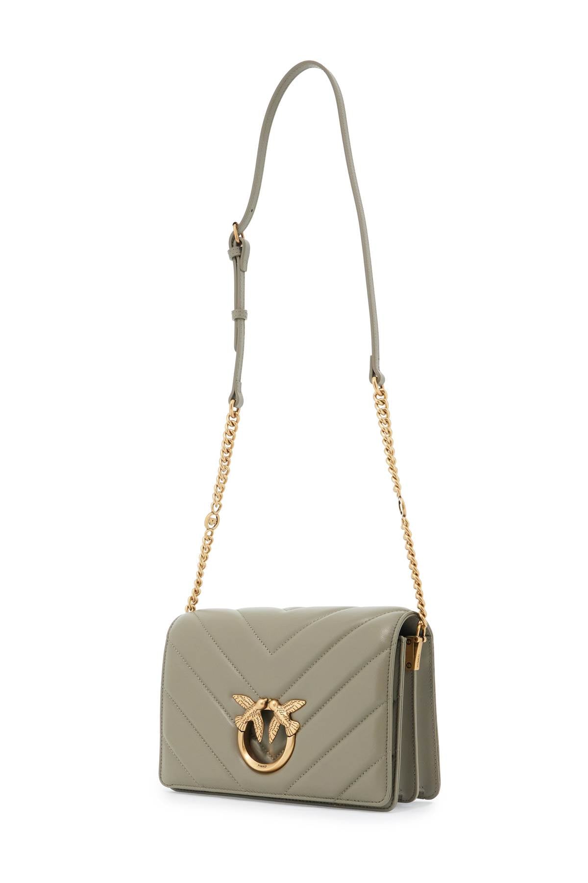 love click big chevron bag