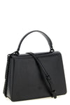 love one classic light vintage shiny leather handbag