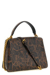 the pinko love one light medium handbag is distinguished by a structured trape