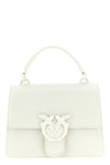 mini love one light vintage shiny leather handbag