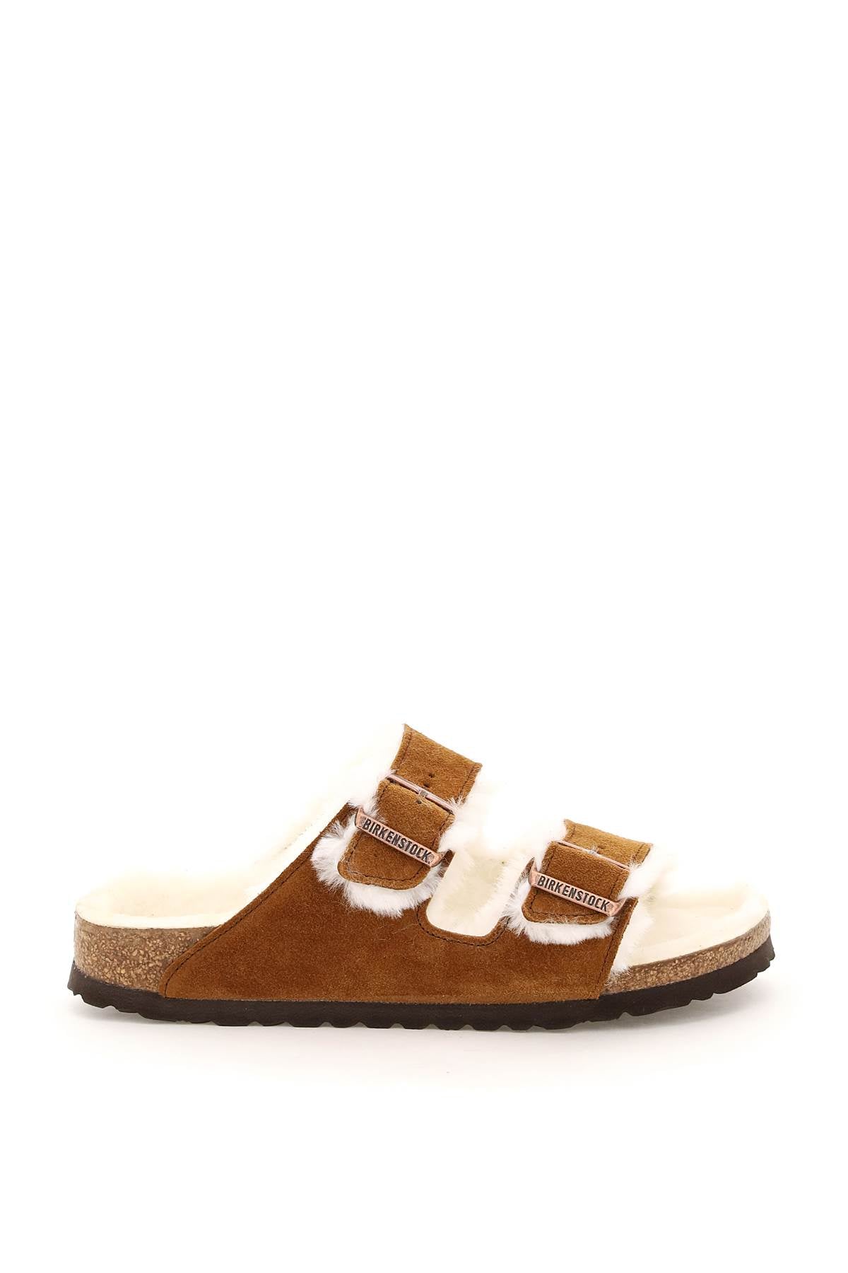 arizona shearling mules narrow fit