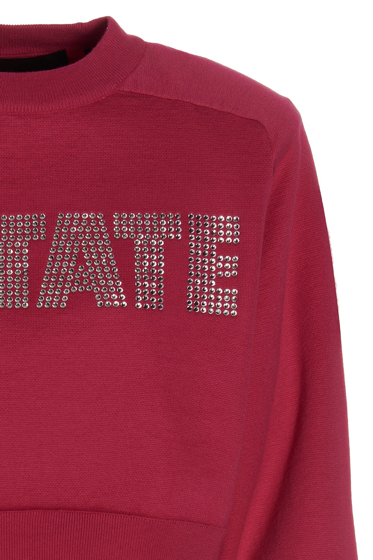 firm rhinestone cotton and cachemire sweatshirt