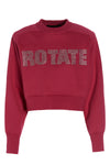 firm rhinestone cotton and cachemire sweatshirt