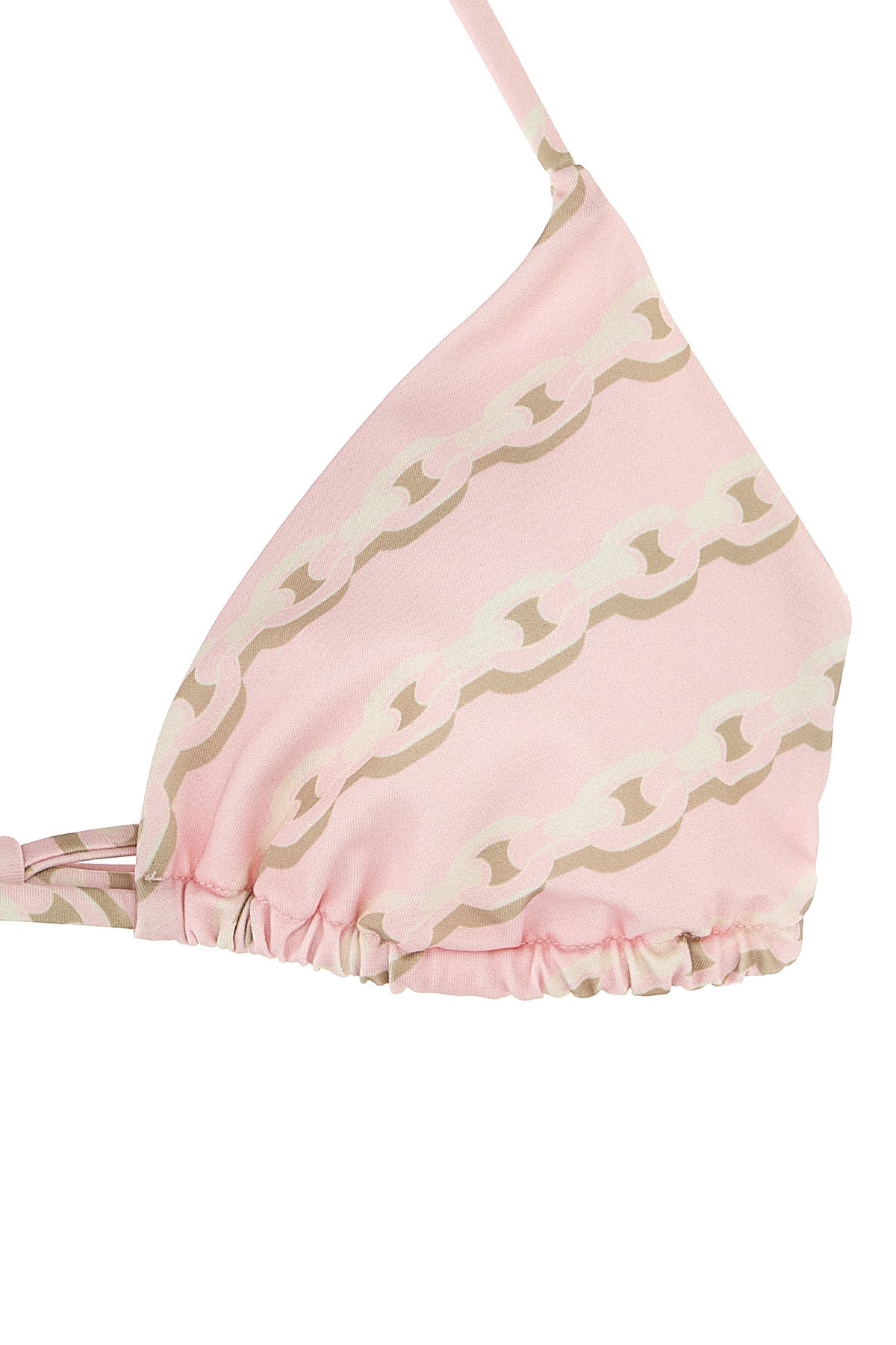 all-over treasure print bikini top