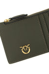 airone silk leather card holder