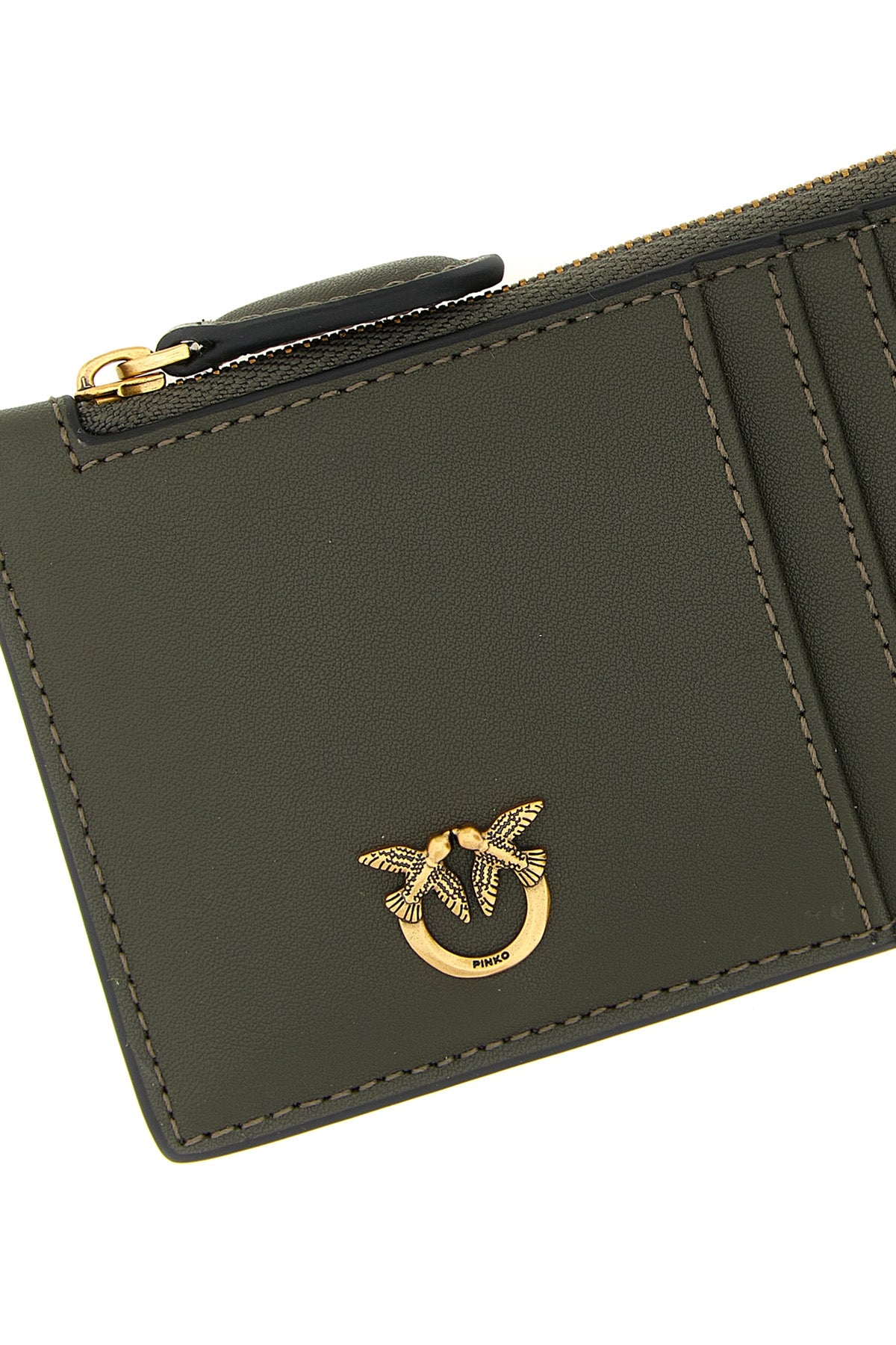 airone silk leather card holder