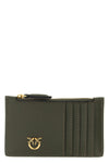 airone silk leather card holder