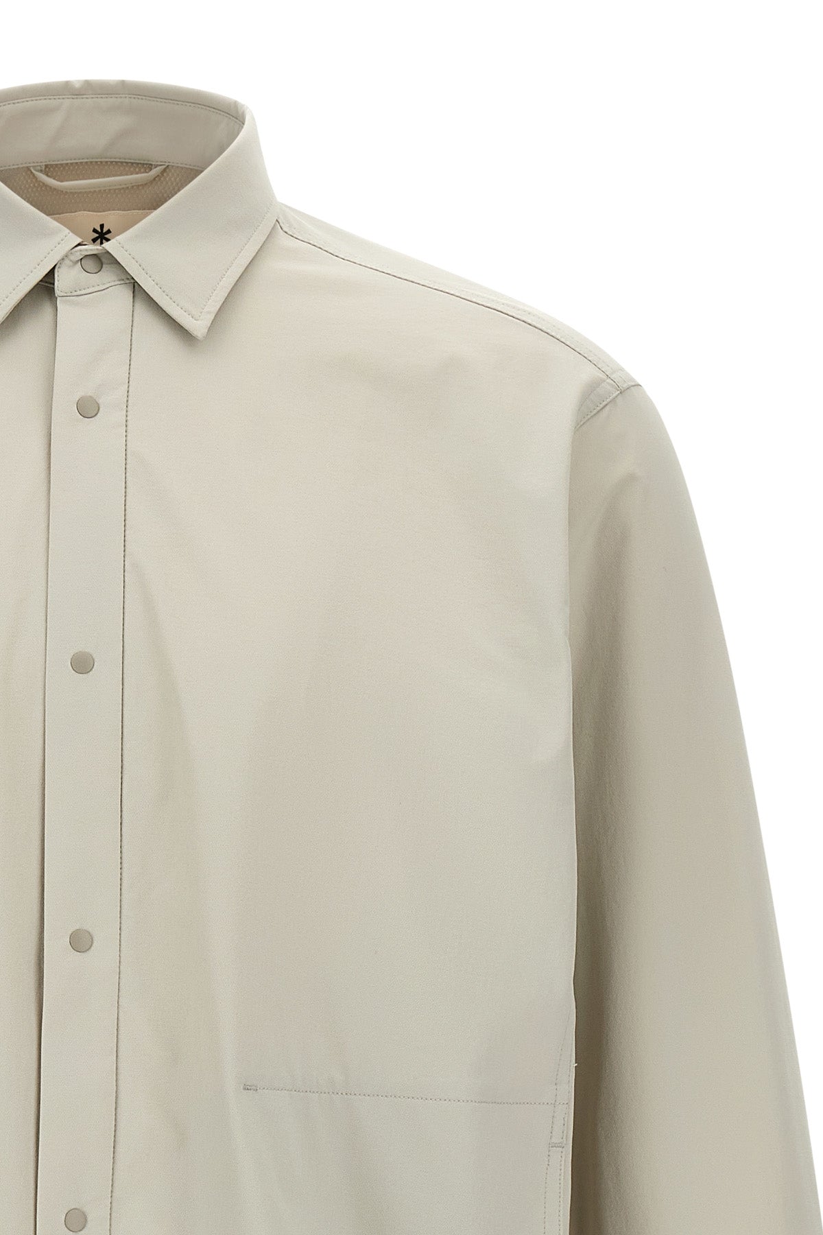 the snow peak water-repellent stretch shirt