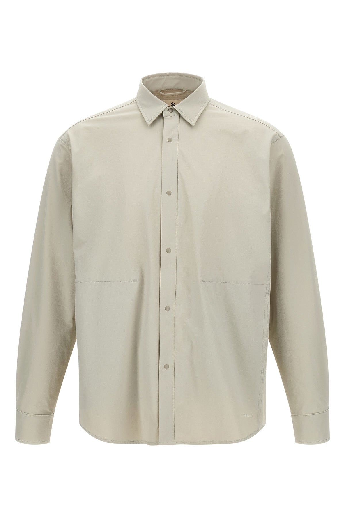 the snow peak water-repellent stretch shirt