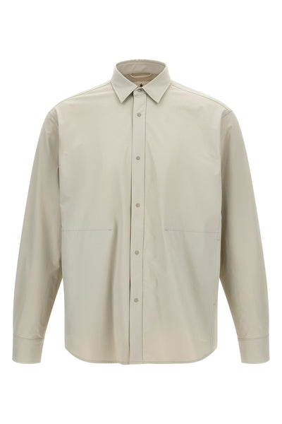the snow peak water-repellent stretch shirt