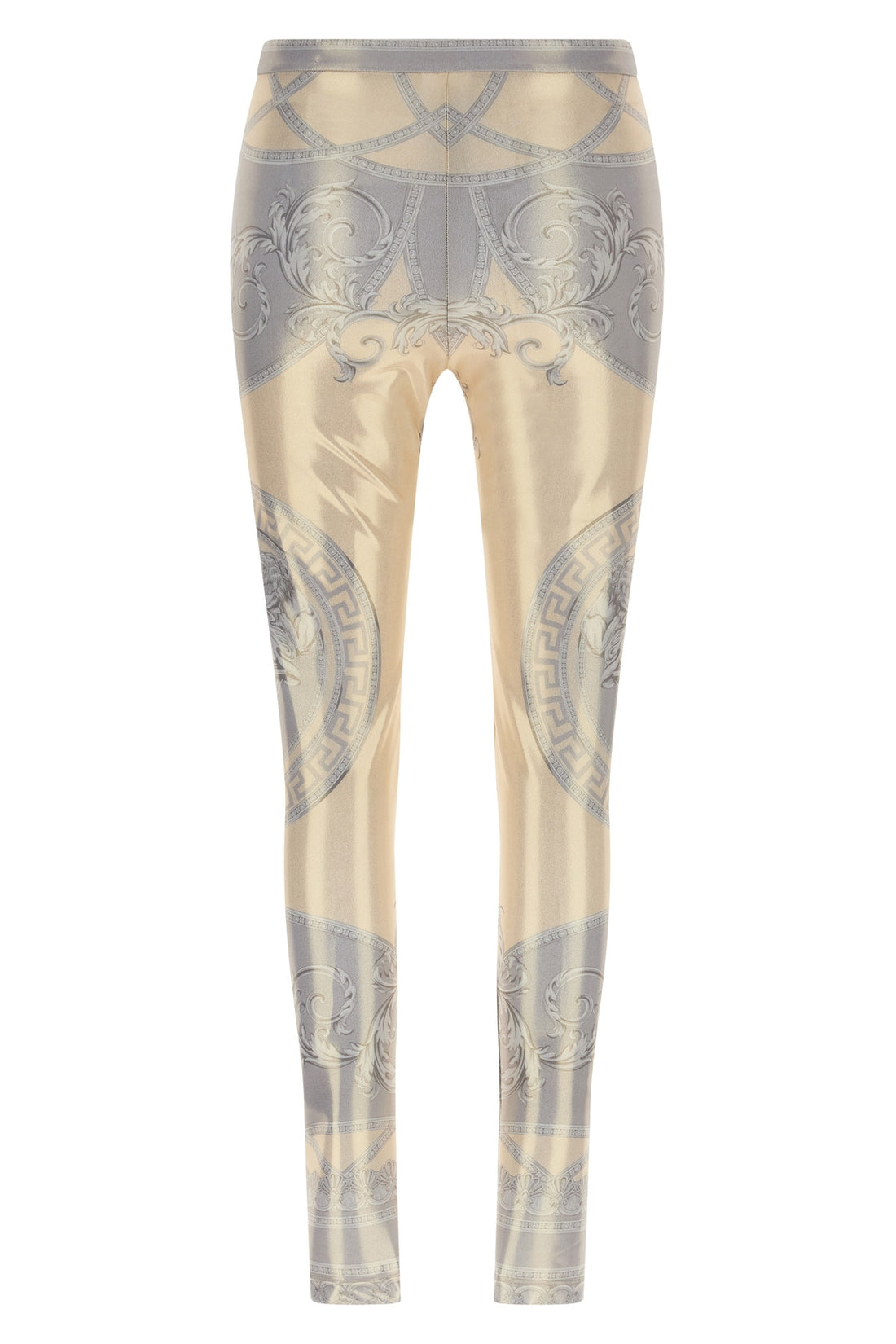 VERSACE 38 leggings in laminated fabric