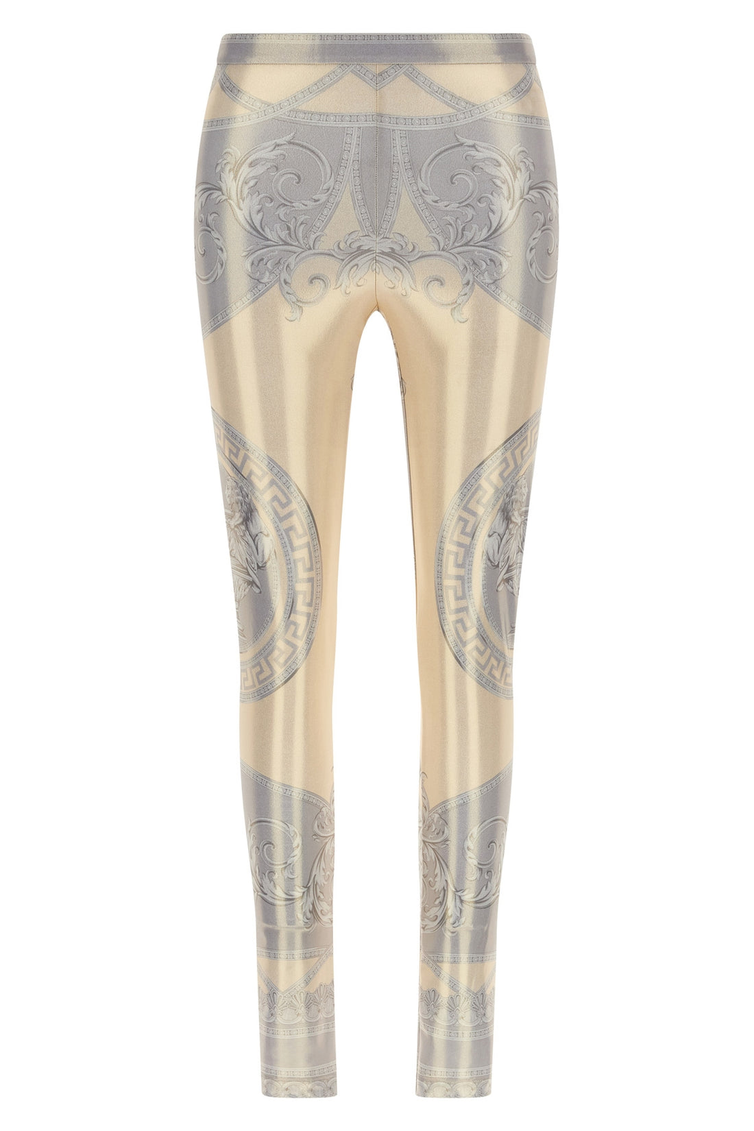 VERSACE 38 leggings in laminated fabric