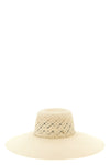 blanche hat in natural panama straw