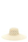 blanche hat in natural panama straw