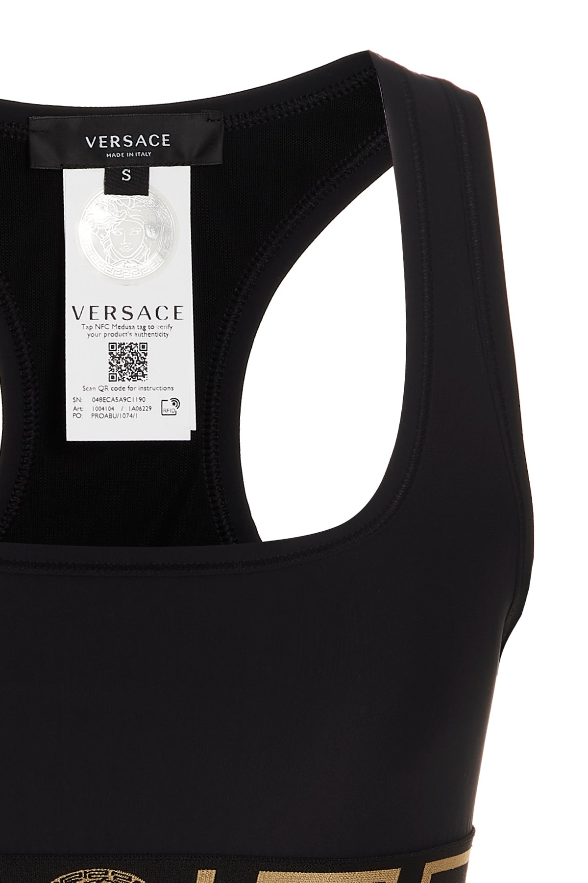 medusa lycra sports top