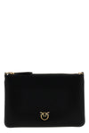 flat classic crossbody bag in silk-touch leather