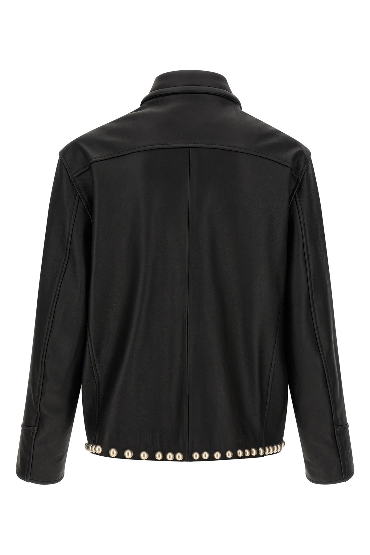 the second/layer rider jacket features a structured silhouette