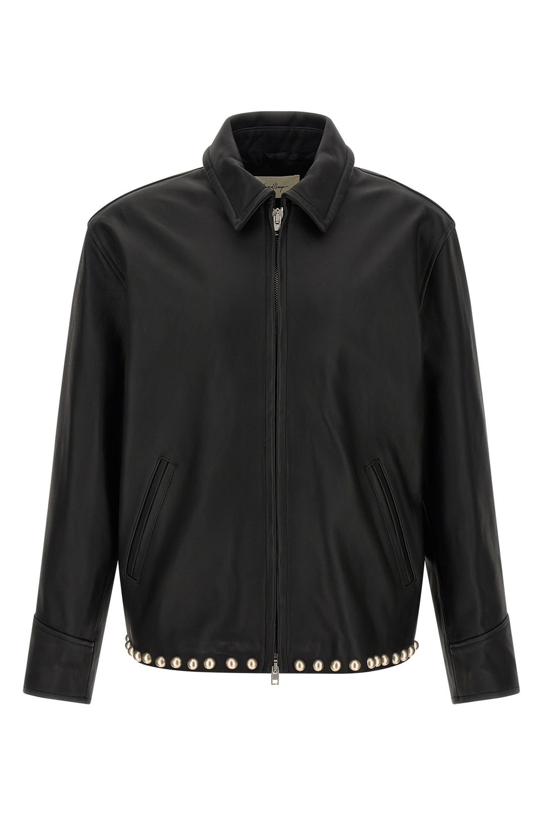 SECOND/LAYER 52 the second/layer rider jacket features a structured silhouette