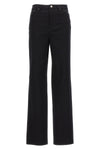 twill high rise cotton denim jeans