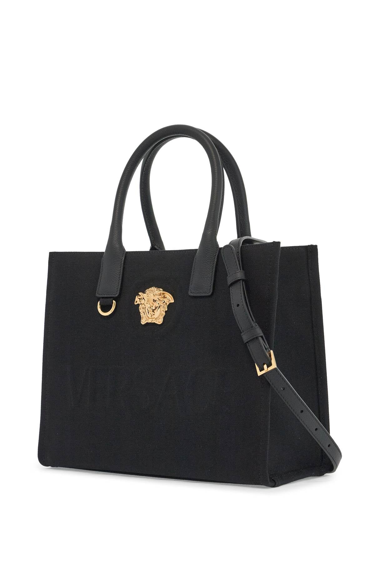 canvas small la medusa tote bag