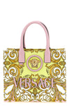 la medusa shopping bag in barocco print fabric