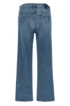 the kick it ankle denim jeans superior semi-rigid birds gone wild wash