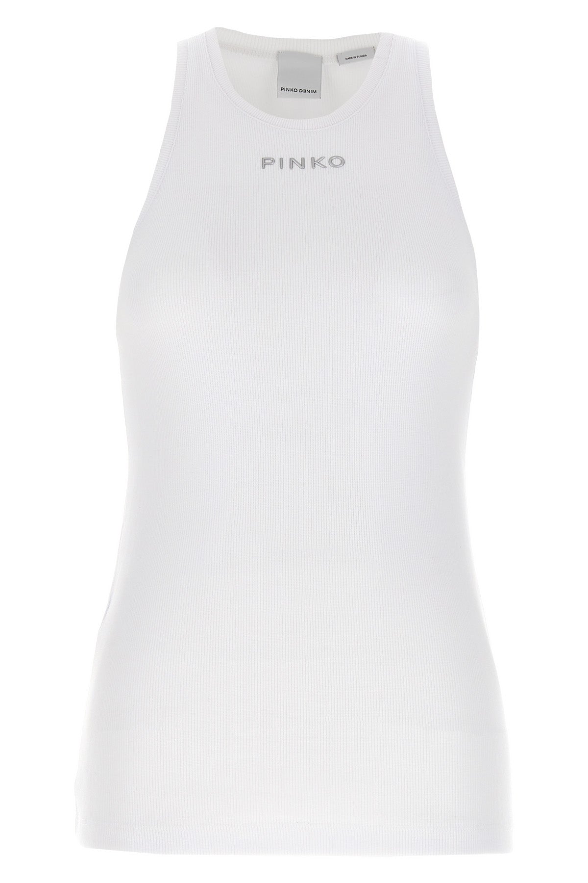distinto ribbed cotton top