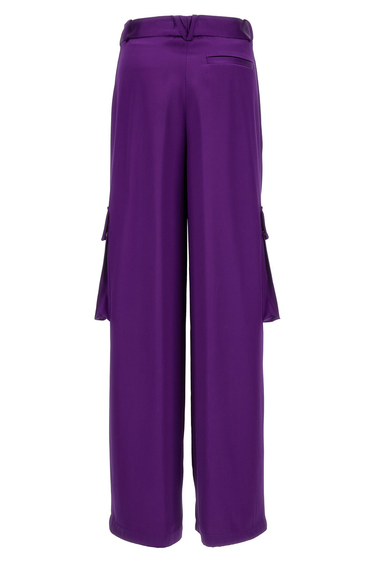 satin cargo pants