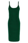 stretch viscose midi dress