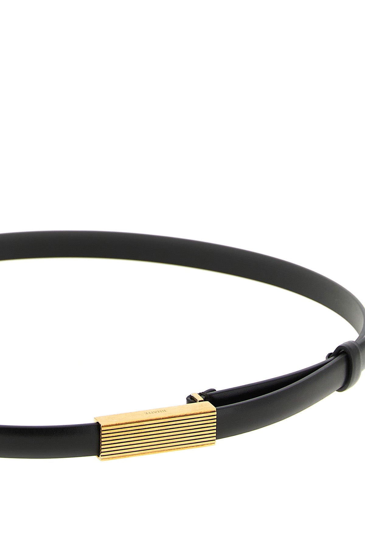empire leather belt antiqued metal buckle