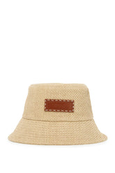 raffia bucket hat for