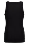 tank top in stretch ribbed cotton