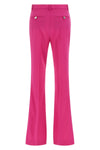informal stretch wool pants