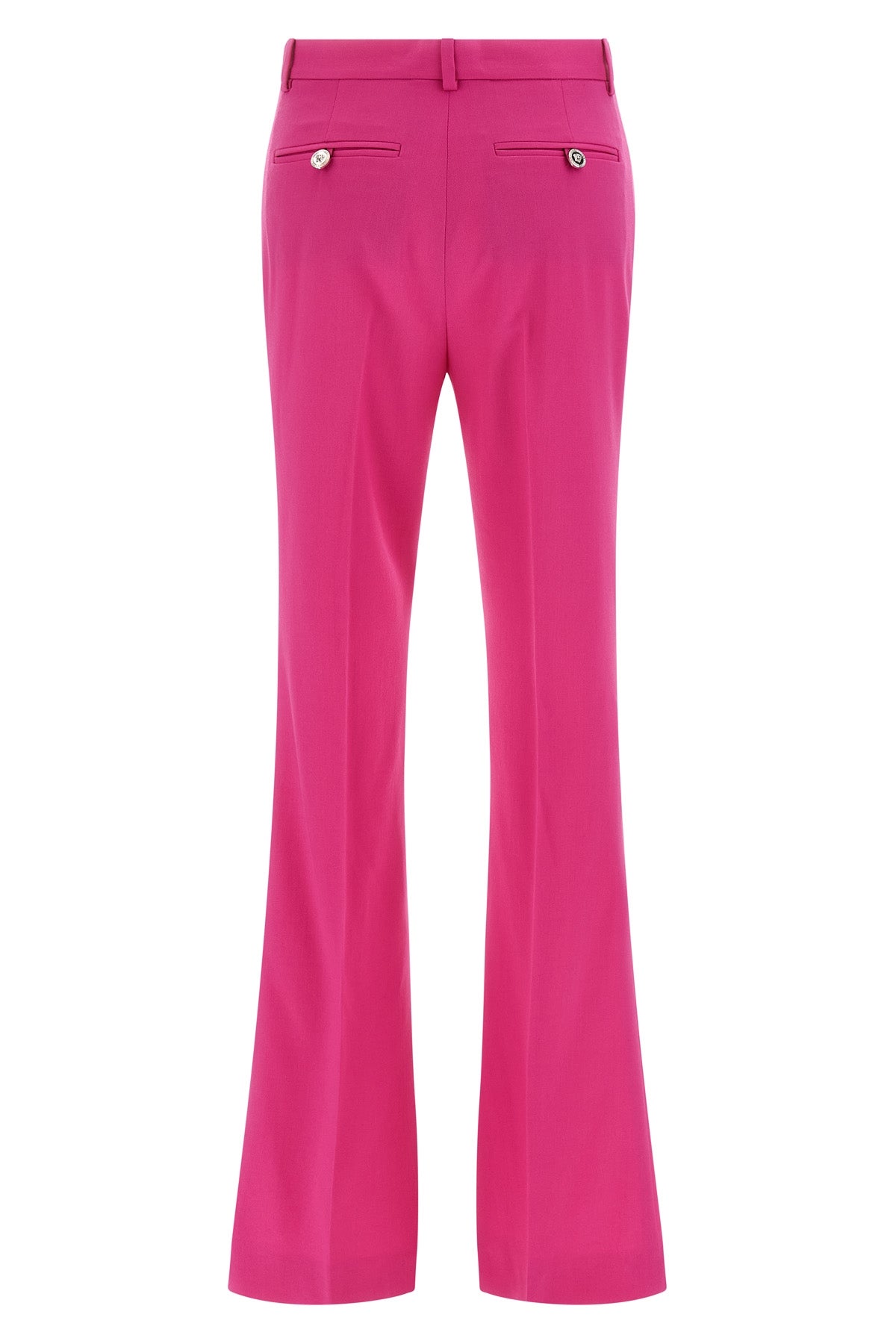 informal stretch wool pants