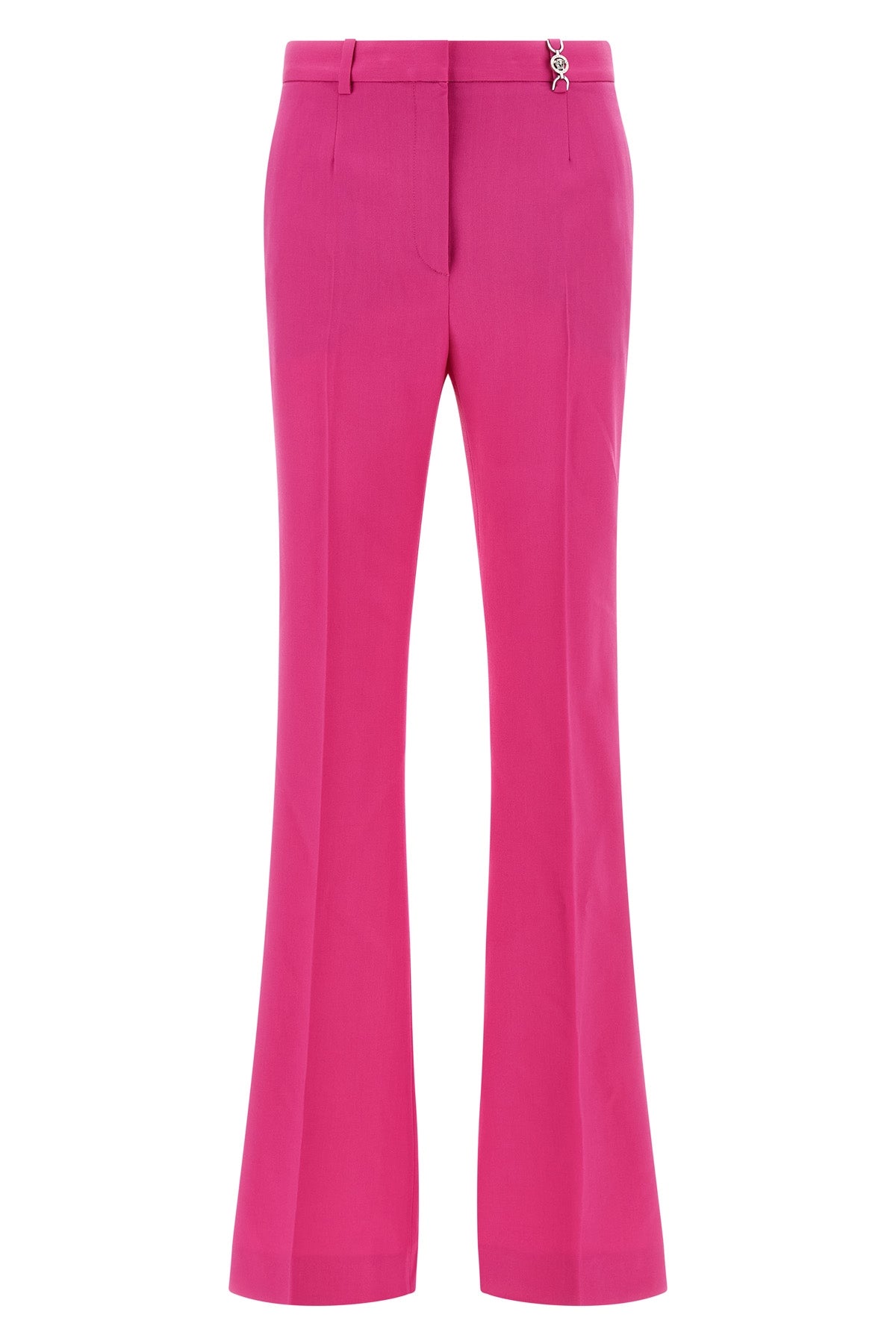 informal stretch wool pants