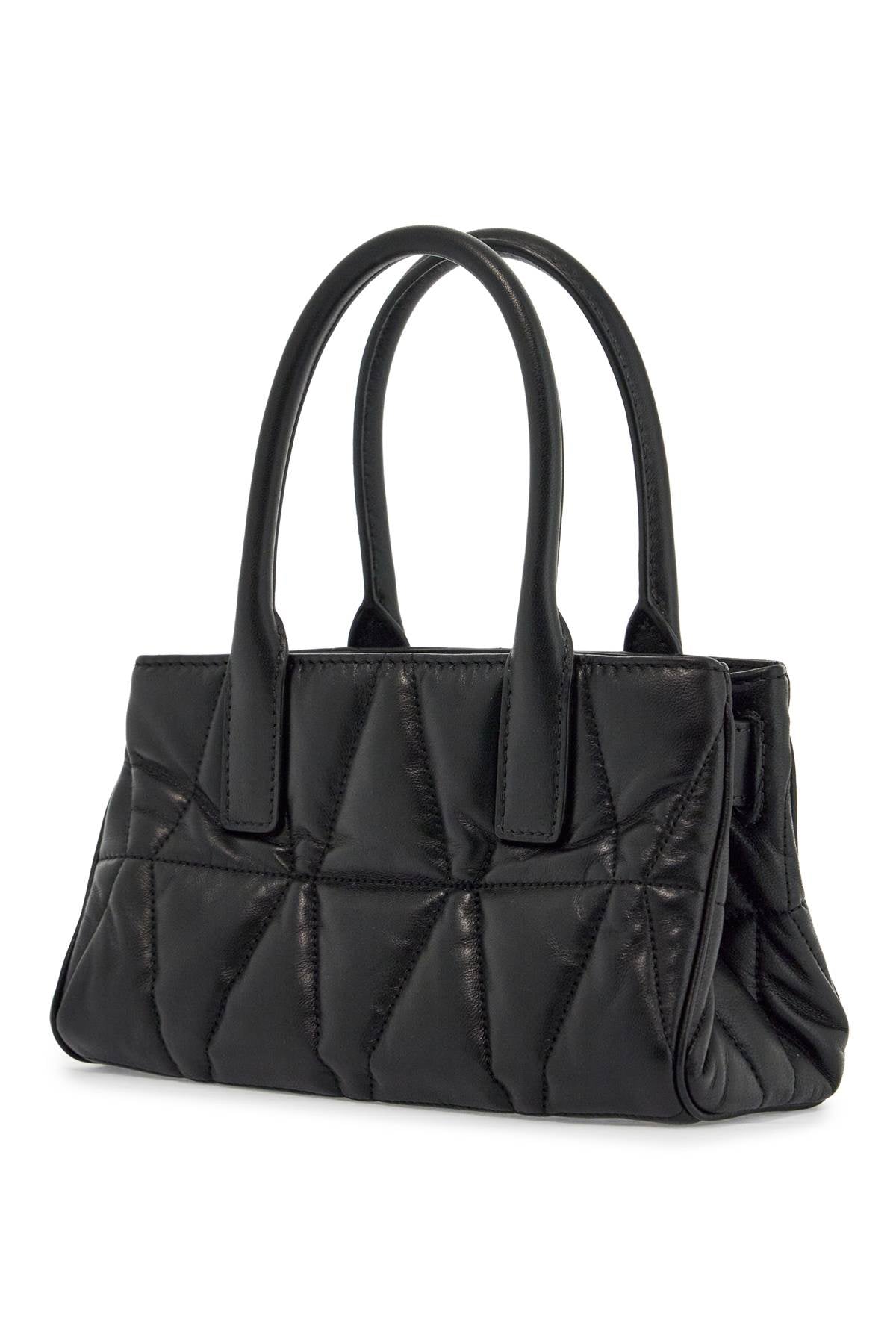 quilted medusa handbag