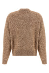 mouliné wool and cashmere blend cardigan