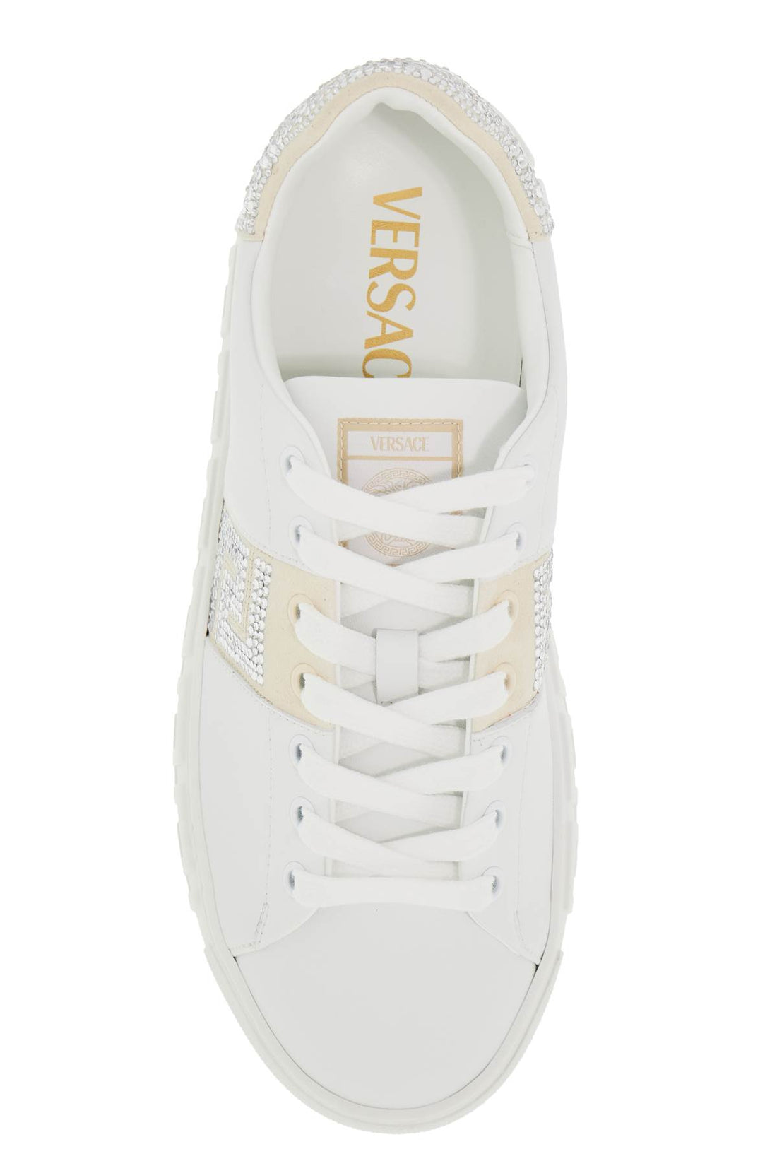 &quot;greca crystal sneakers